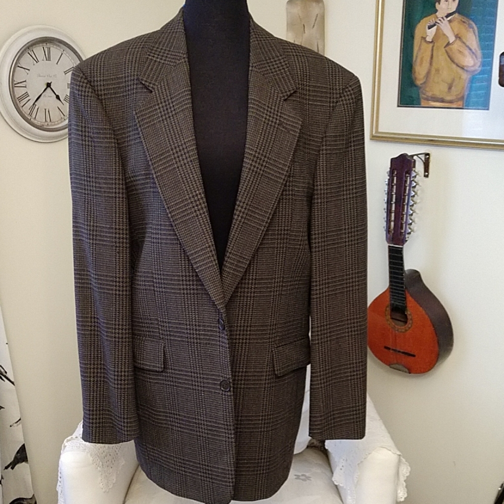 011 Men's Ruffini 100%Worsted Wool Sports Coat